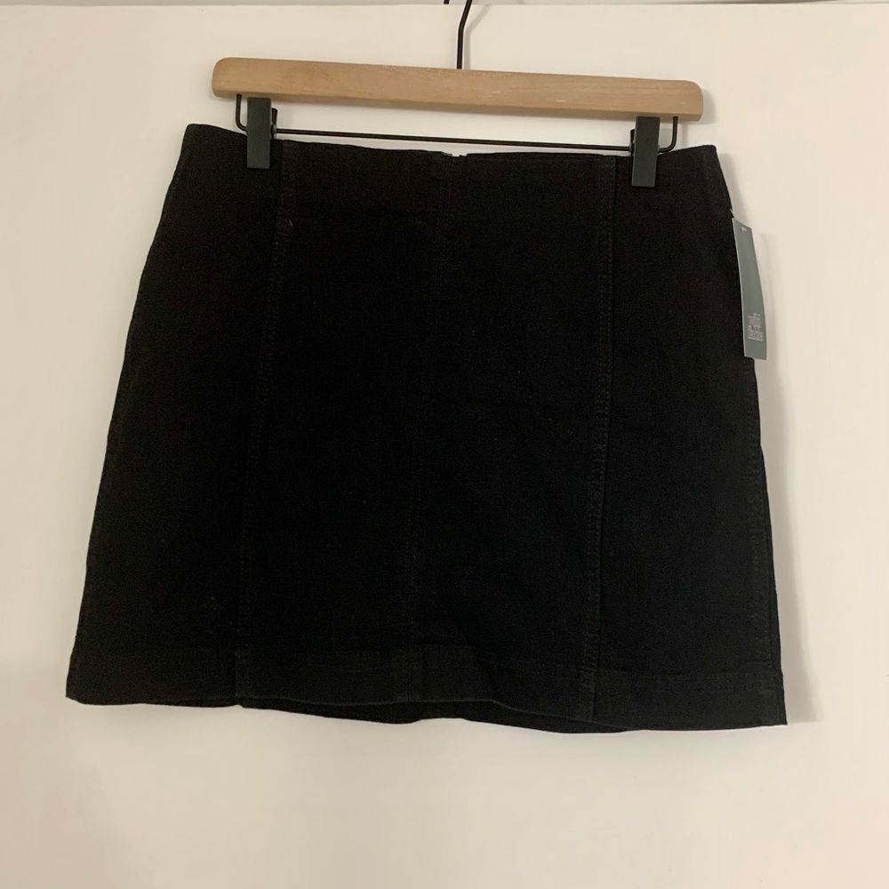 Wild Fable Black Mini Skirt